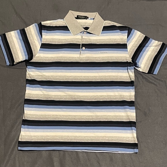 Paul Smith striped polo shirt mens size XL‎ NWOT - Picture 1 of 15